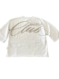 Men BKYS Hustle Club Cropped Top Shirt