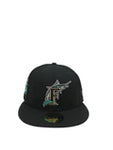 Men NEW ERA Florida Marlin Metallic Logo Side Patch 59Fifty Fitted Hat