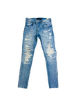 Men JORDAN CRAIG Gradient Color Ribbing Jeans