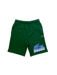 Men LACOSTE Unbrushed Cotton Fleece Shorts