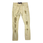 Men DENIMICITY Zombie Ripped Denim Jeans