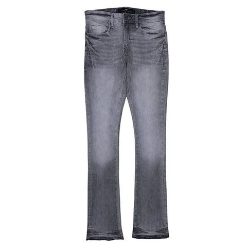 MEN JORDAN CRIAG STACKED DENIUM CEMENT WASH JEANS