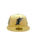 Men NEW ERA Florida Marlin Raffia Front Fitted Hat