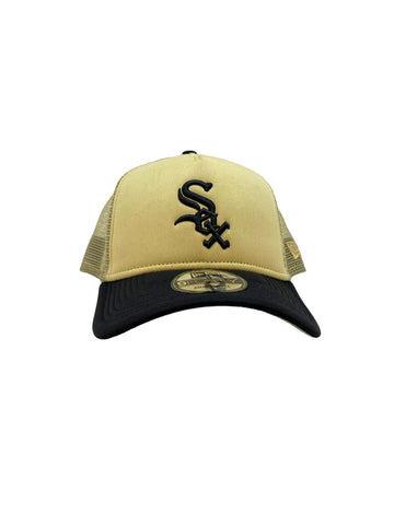 Men NEW ERA Chicago White Sox All Day Trucker Mesh Dad Hat