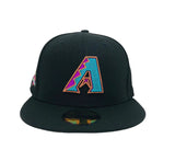 Men NEW ERA Arizona Diamondbacks 01' World Champions Fitted Hat