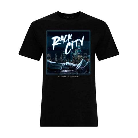 Men STREETZ IZ WATCHIN Rack City T-Shirt