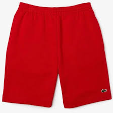 Men LACOSTE Regular Fit Fleece Shorts