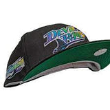 Men NEW ERA Tampa Ray Retro Script Fitted Hat