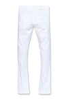 MEN JORDAN CRAIG STACKED DENIM WHITE JEANS