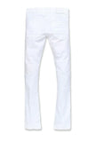 MEN JORDAN CRAIG STACKED DENIM WHITE JEANS