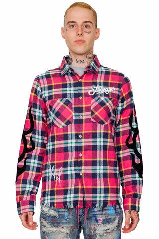 Men KLEEP Premium Flannel Button Down Shirt