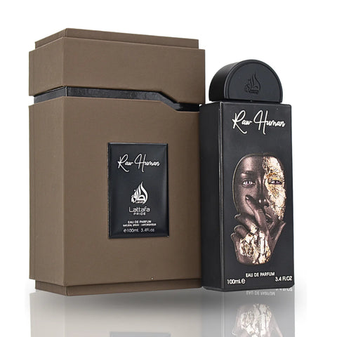 Unisex LATTAFA PRIDE Raw Human Eau De Parfum 3.4 FL OZ