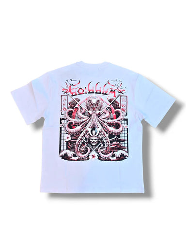 Men DENIMICITY Warrior Of The Seas Stoned Out Oversize T-Shirt