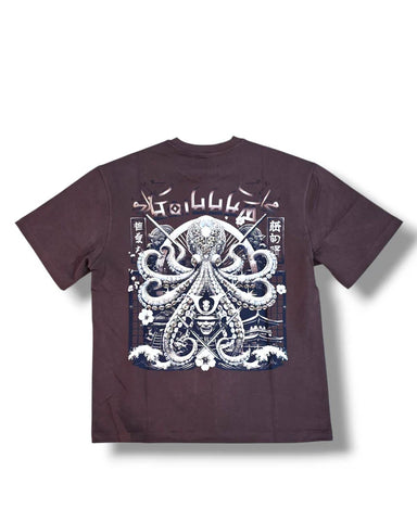 Men DENIMICITY Warrior Of The Seas Stoned Out Oversize T-Shirt