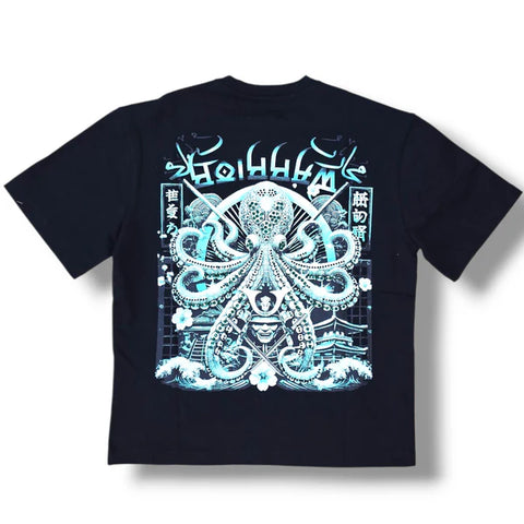 Men DENIMICITY Warrior Of The Seas Stoned Out Oversize T-Shirt