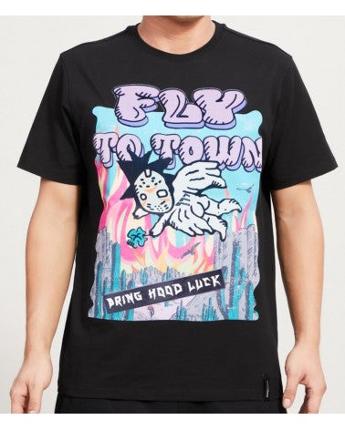 Men ROKU STUDIO Fly To Town T-Shirt