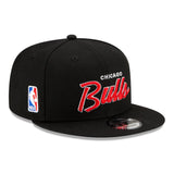 Men NEW ERA Chicago Bulls Script 9Fifty Snapback