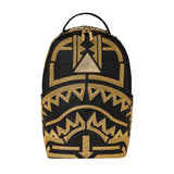 Sprayground AI Tribal Gold DLXSV Bookbag