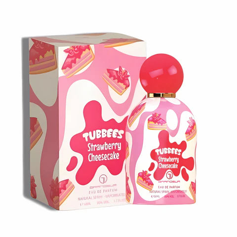 Tubbees Strawberry Cheesecake By Grandeur Eau De Parfum 1.7 FL OZ Kids