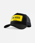 Men JOHN HATTER & CO Rubber The Boss Trucker Hat