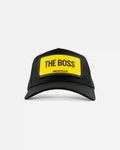 Men JOHN HATTER & CO Rubber The Boss Trucker Hat