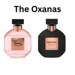 Oxana Bundle | Oxana Sugar By AMARAN Eau De Parfum 3.4 FL OZ | Oxana Black By Amaran Eau De Parfum 3.4FL OZ