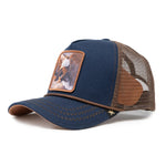 Men GOLD STAR Eagle Trucker Hat