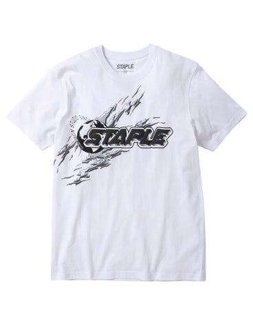 MEN STAPLE MAXWELL GRAPHIC TSHIRT WHITE