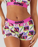 Women PSD Playboy Checkers Shorts