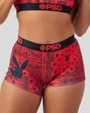 Women PSD Playboy Paisely Shorts