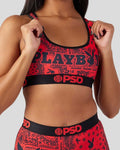 Women PSD Playboy Paisely Sports Bra