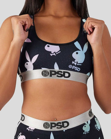 Women PSD Playboy Glow Sports Bra