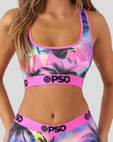 Women PSD Miami Nights Sports Bra