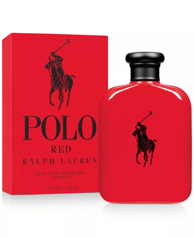 Men's RALPH LAUREN Polo Red Eau De Toilette 4.2 Oz