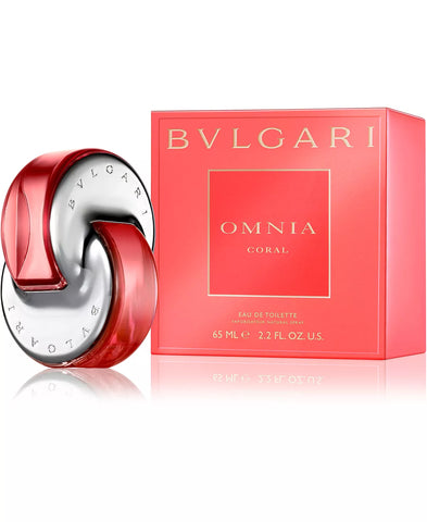 WOMEN BVLGARI OMNIA CORAL EAU DE TOILETTE 2.2 OZ