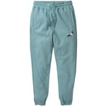 MEN STAPLE PIGEON LOGO TEAL SWEATPANT