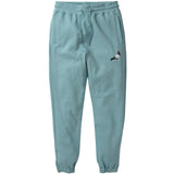 MEN STAPLE PIGEON LOGO TEAL SWEATPANT