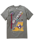 MEN STAPLE ADDISON GRAPHIC TSHIRT GREY