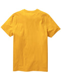 MEN STAPLE EMBROIDERED TSHIRT GOLD