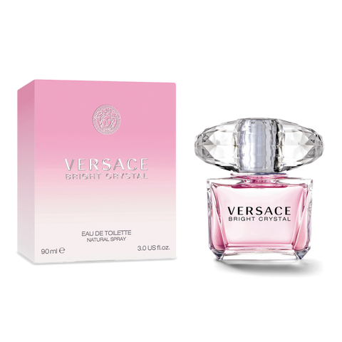 WOMEN VERSACE BRIGHT CRYSTAL EAU DE TOILETTE SPRAY 3.0 OZ.