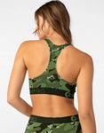 Women ETHIKA Camo Leopard Sports Bra