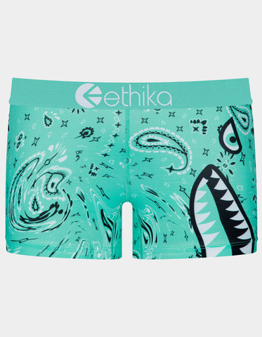 Women ETHIKA BMR Paisley Drip Shorts