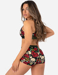 Women ETHIKA Brass Roses Shorts