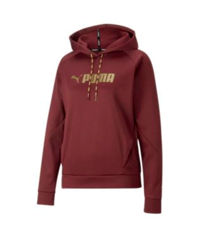 WOMEN PUMA FIT PWR FLC PO HOODIE