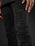 Men JORDAN CRAIG Shredded Jeans