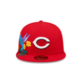 NEW ERA Cincinnati Red Blooming 59Fifty Fitted