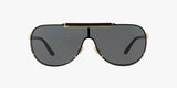 VERSACE VE2140 Sunglasses In Gold Dark Grey