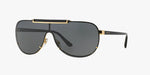 VERSACE VE2140 Sunglasses In Gold Dark Grey