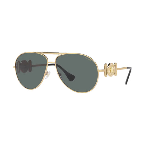 VERSACE VE2249 Medusa Biggie Pilot Sunglasses