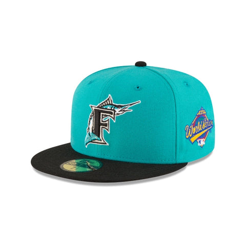 Men NEW ERA 59Fifty MLB Florida Marlins 1997 World Series Fitted Hat